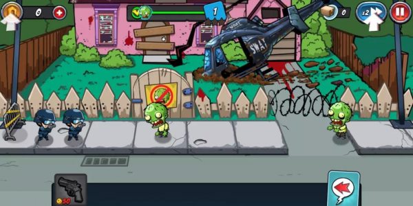 警察大战僵尸游戏截图0