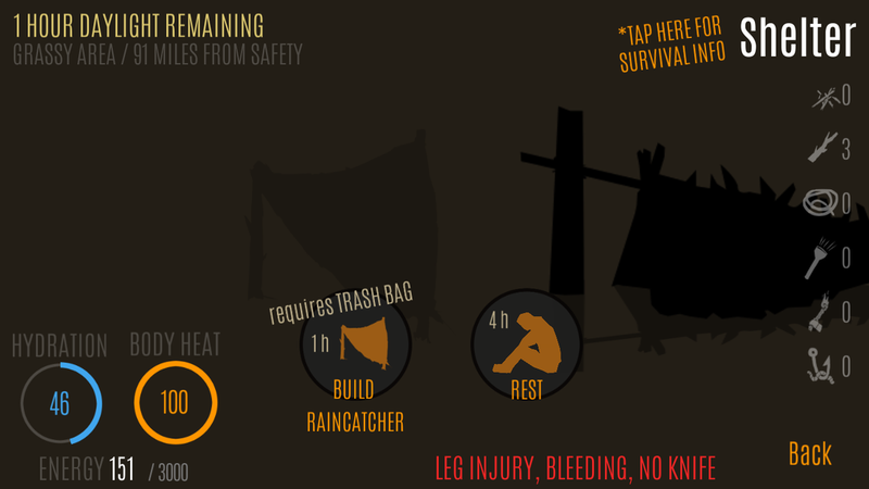 求生漆黑荒野截图0