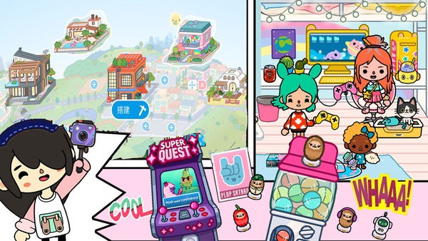 托卡世界三丽鸥小镇截图2