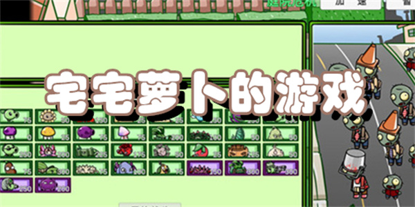 宅宅萝卜的游戏