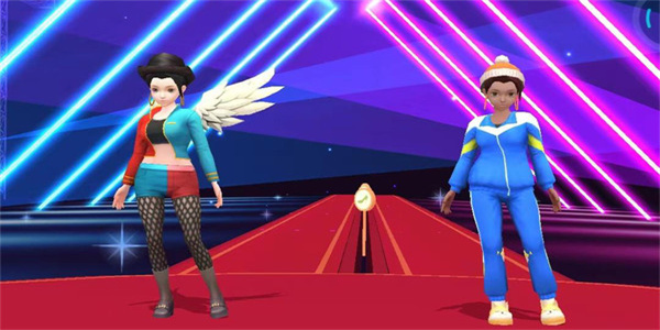 走秀类的换装游戏