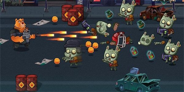 横版打僵尸游戏