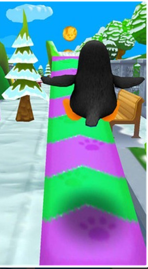 企鹅跑酷游戏截图2