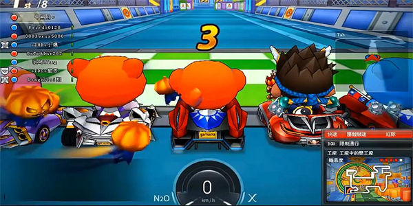 类似卡丁车的游戏