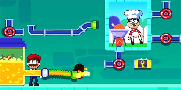 水管工闯关游戏