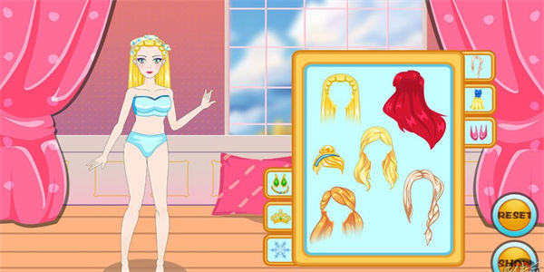 公主化妆打扮游戏