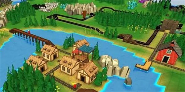 模拟小镇经营游戏