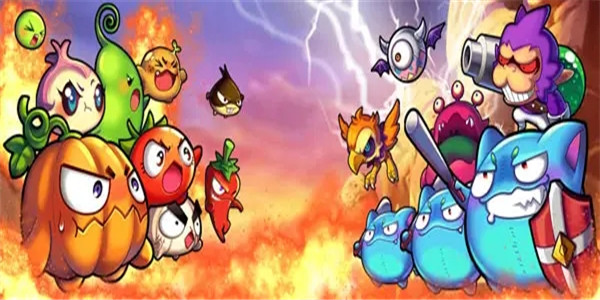 保卫蔬菜园的游戏