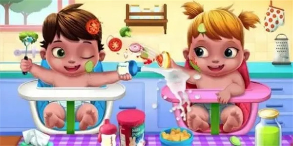 模拟照顾小孩子的游戏