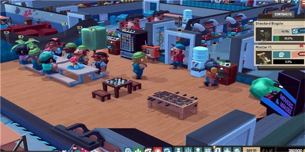 模拟工厂生产经营的游戏