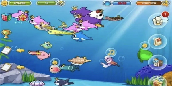 可以养鱼的游戏