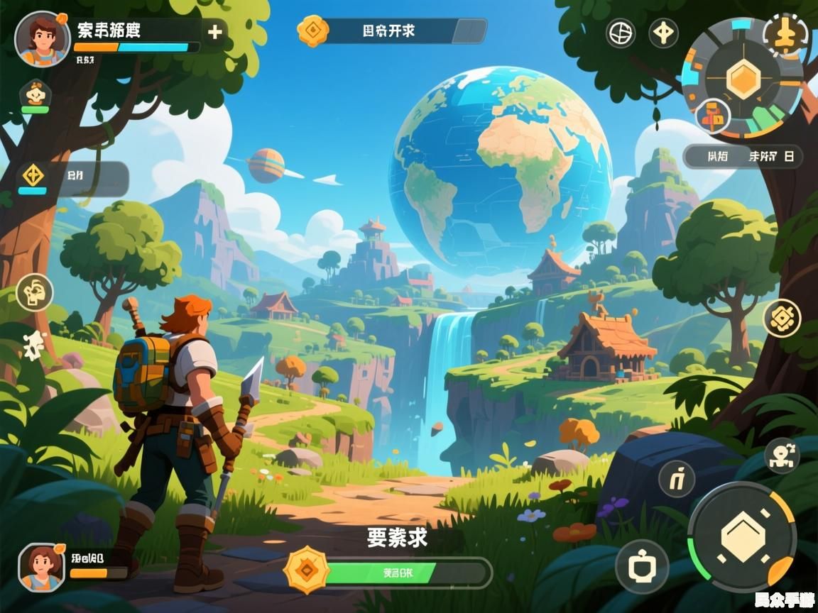 探索新世界：一款创新的开放世界冒险游戏