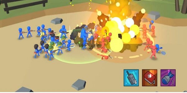 红蓝小人打架的游戏