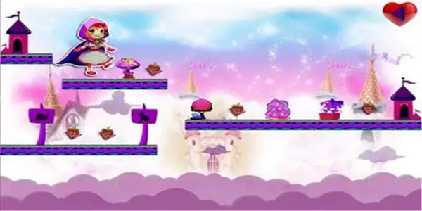 女神跑酷冲刺的小游戏