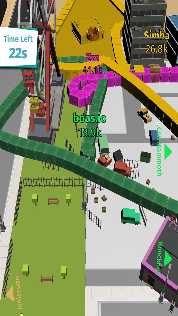 贪吃蛇城市大战截图0