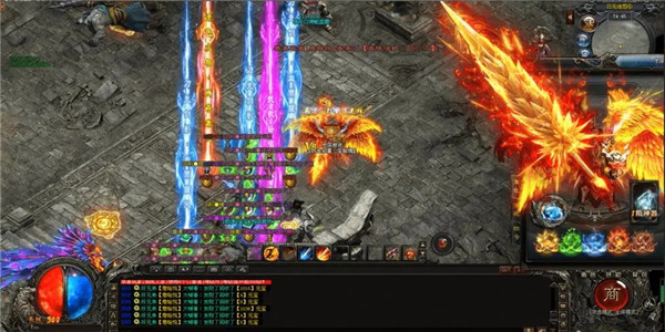 容易爆光柱的传奇手游