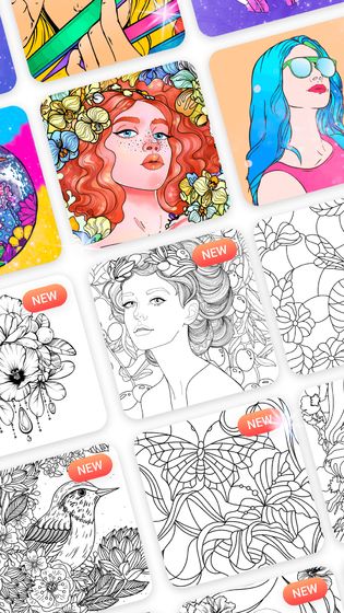 艺术数字填色书截图2