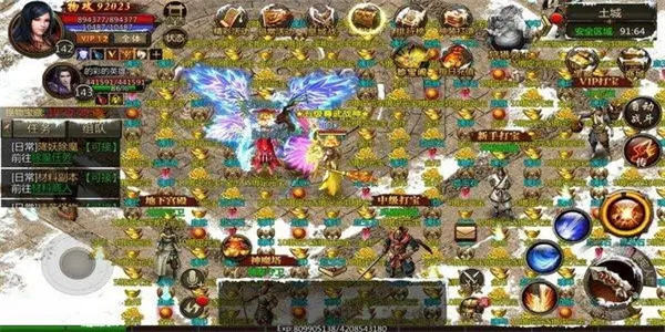 最火爆的打金传奇手游