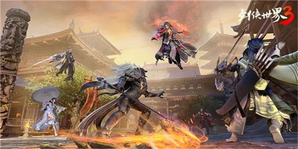 有很多门派的武侠手游