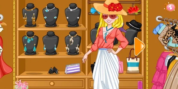 女孩爱玩的服装店经营游戏
