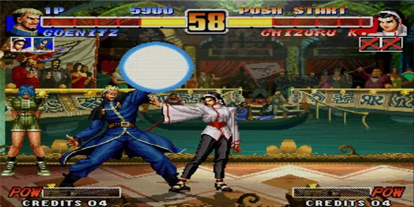 划屏格斗无摇杆的游戏