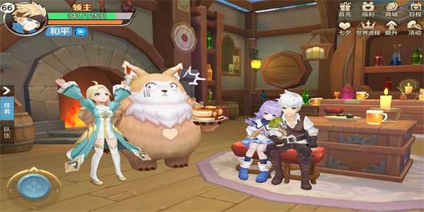 q版萌系画风的游戏