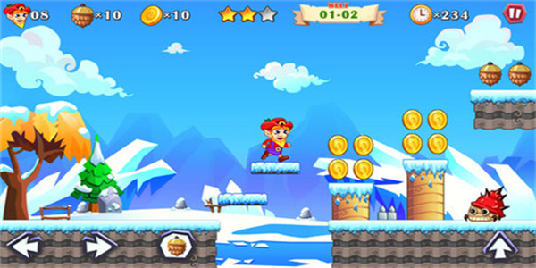 休闲体验的冒险闯关游戏