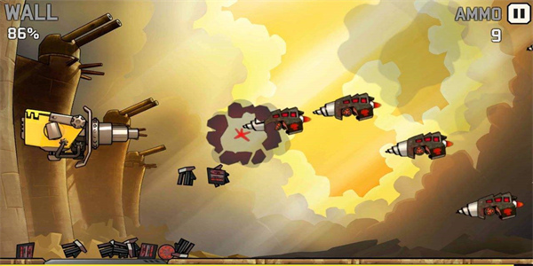 可以控制炮塔射击的游戏