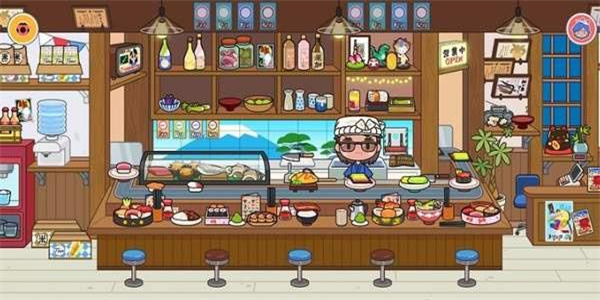 玩家可以制作寿司的游戏