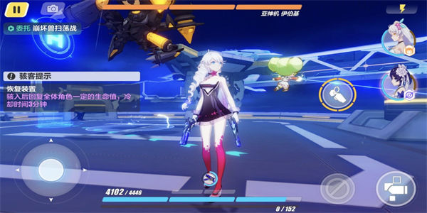 二次元风格的冒险闯关游戏