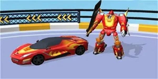 可以进行变形的机甲游戏