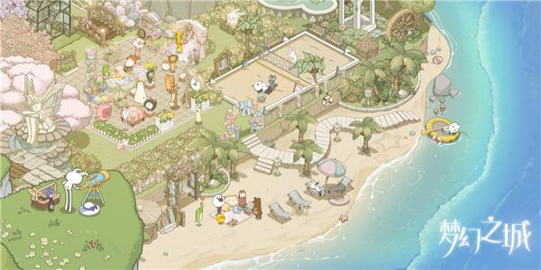 唯美画风的模拟经营手游