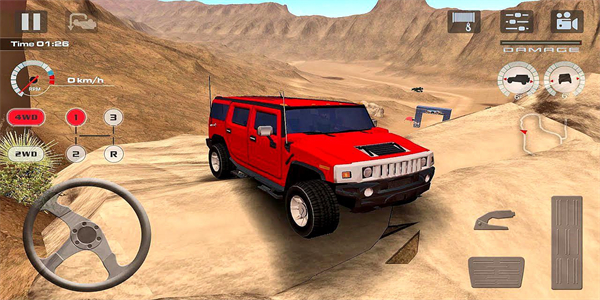 还原了越野车驾驶体验的游戏