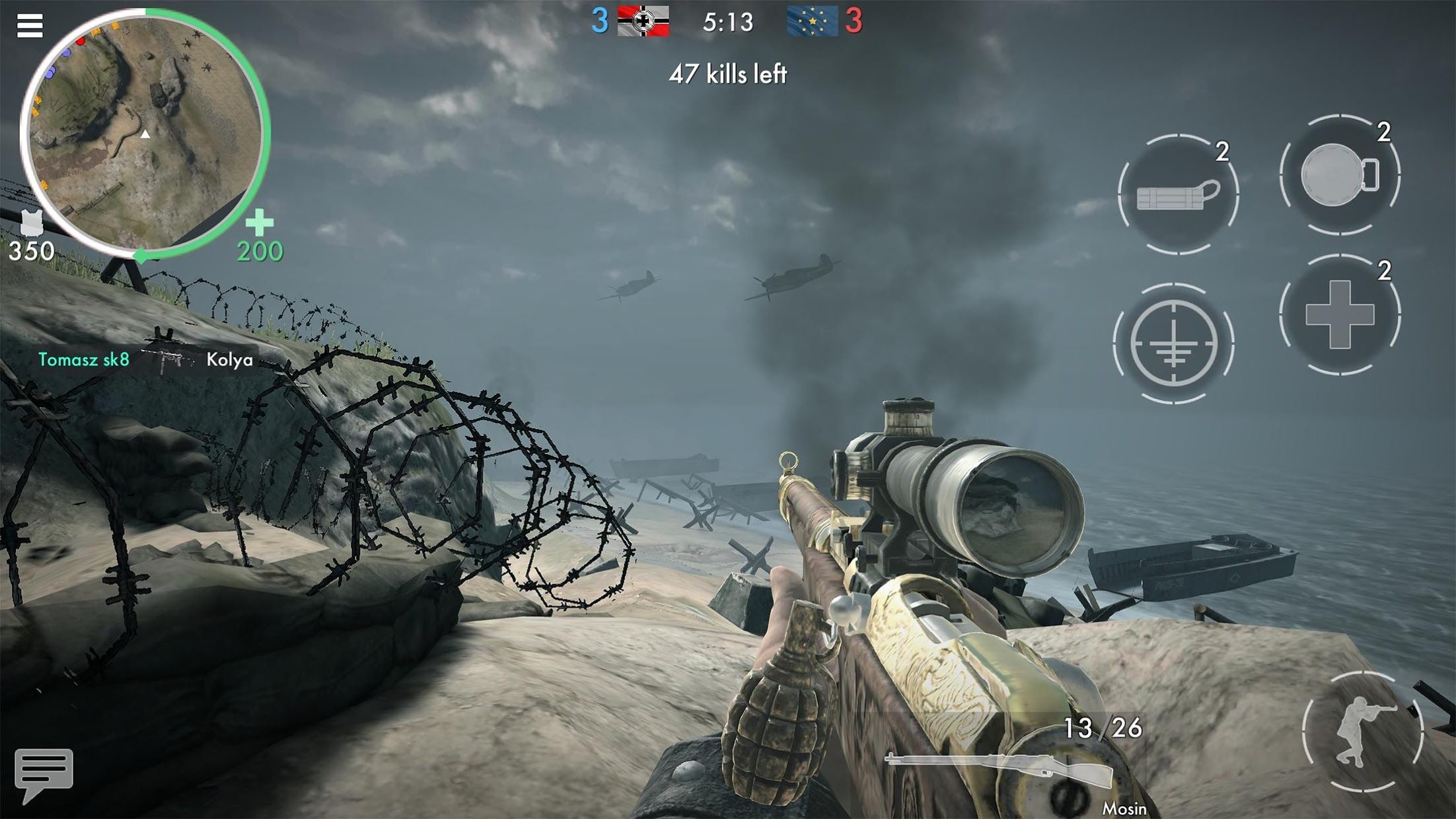 世界战争英雄手游最新版截图1