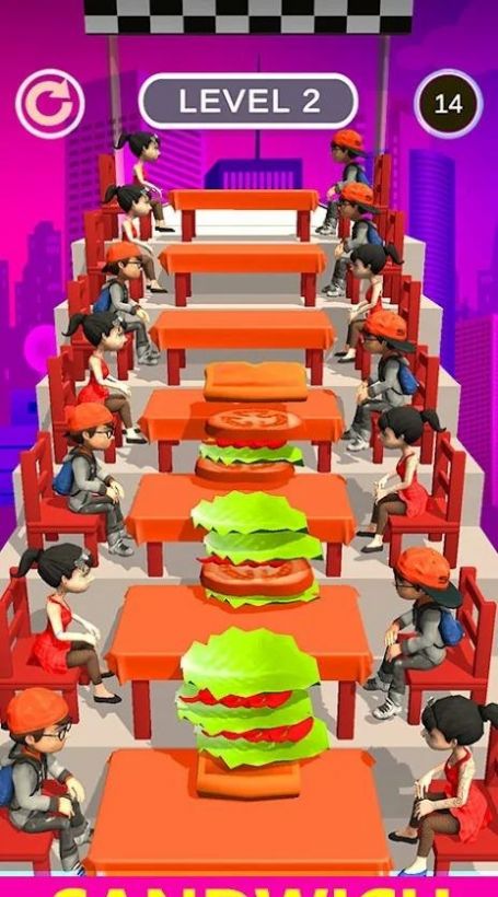 三明治障碍跑截图0